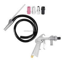 Kit de pointes de buse en céramique pour pistolet à sable à siphon à air Nouvel outil de pulvérisation électrique Outil abrasif OEM Sableuse Pistolet à air comprimé Pulvérisateur