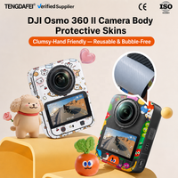 Autocollant de protection complet pour DJI Osmo 360 II, 3M, sans résidus, imperméable, résistant aux rayures, film ultra fin