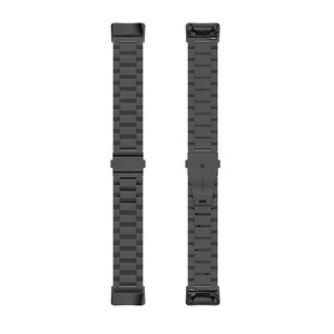 Correa de <span class=keywords><strong>Reloj</strong></span> de Acero Inoxidable de <span class=keywords><strong>Alta</strong></span> Calidad, Ajustable y de Lujo, con Acabado en Negro, Oro Rosa, Plata y Oro para <span class=keywords><strong>Fitbit</strong></span> Charge 5/6 - Product Image 5