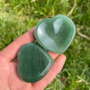 Cuenco de Corazón de Aventurina Verde, Cristal Natural Tallado a Mano, Colección de Decoración para el Hogar con Propiedades Curativas - Product Image 6