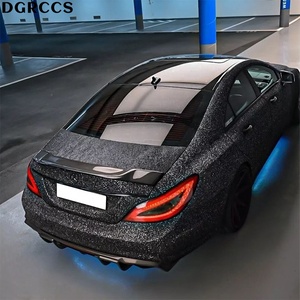 Aileron de coffre arrière en fibre de carbone style R pour CLS C218 W218 2011-2019, finition polie - Product Image 6