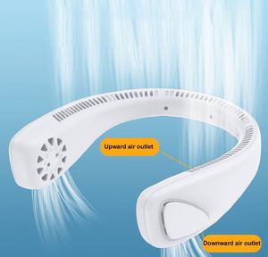 Warehouse Stock Usb Portable Cooling Outdoor Rechargeable Sport <b>Mini</b> Wearable Neck Fan - Product Image 1