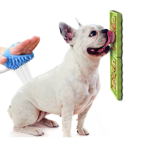 Durevole confezione da 4 Pet Fun Interactive Slow Feeder cibo per cani piatto ciotola leccare Mat per fermare il gonfiore per una dieta sana che mangia <span class=keywords><strong>abitudine</strong></span> - Product Image 3