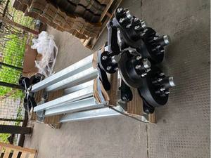 2000kg-4000kg <span class=keywords><strong>essieu</strong></span> de Torsion en acier pour remorques utilisées moyeu de tambour de frein électrique et pièces de <span class=keywords><strong>caravane</strong></span> de soudage de broche - Product Image 3