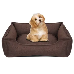 2023 New Modern Design Non Slip Pet Dog Beds Removable Washable Dog Nest Breathable Pet Sofa Bed For Small Medium Large Dogs