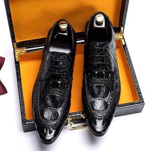 Zapatos de Cuero Genuino Casuales de Negocios para Hombre, con Punta Puntiaguda, Suela de Goma Suave, Sin Cordones, para Verano, Primavera, Otoño, Oficina, Carrera, Zapatos Formales - Product Image 2