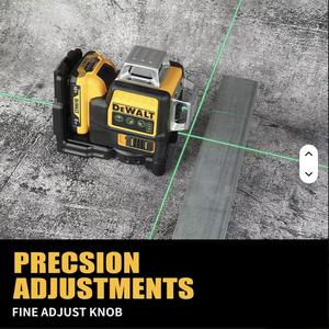Nivel Rotatorio Industrial Prossiona L12V DERKALT Verde de 360 Grados DW089LG para Construcción - Product Image 5