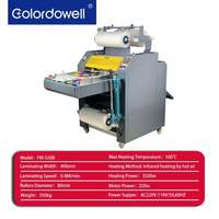 Laminateur hydraulique WD FM-520B, machine à laminer automatique, laminateur chaud et froid 490 mm pour papier photo