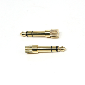 Adaptadores de Auriculares de Alta Gama de 6.35mm <span class=keywords><strong>a</strong></span> 3.5mm, Conectores de Audio de Cobre Puro, Adaptadores de Audio Chapados en Oro, Enchufes de 6.3mm, Conectores de 3.5mm - Product Image 4