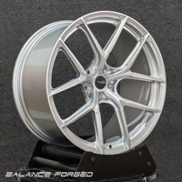 Jantes forgées concaves personnalisées en argent brossé de 18, 19, 20, 21, 22, 24 pouces, 5x114.3, 5x120, 5x112 pour BMW F87 M2, F80 M3, F82 F83 M4, E88