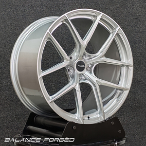 Jantes forgées concaves personnalisées en argent brossé de 18, 19, 20, 21, 22, 24 pouces, 5x114.3, 5x120, 5x112 pour <span class=keywords><strong>BMW</strong></span> F87 M2, F80 M3, F82 F83 M4, E88 - Product Image 4