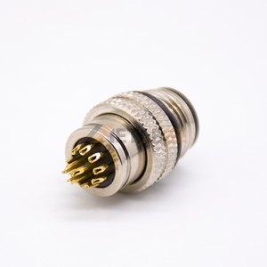 Connecteur mâle M12 à 12 broches IP67, code <span class=keywords><strong>A</strong></span>, droit, à <span class=keywords><strong>souder</strong></span>, moulé, pour encodeur et transmission multi-signaux - Product Image 2