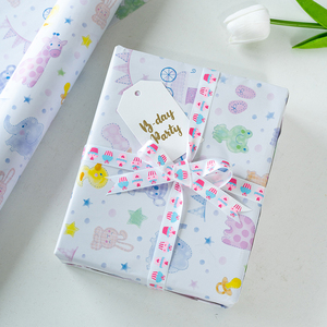 Nuevo papel de regalo de cumpleaños de 50*70 cm, papel de regalo personalizado, embalaje en Stock - Product Image 2