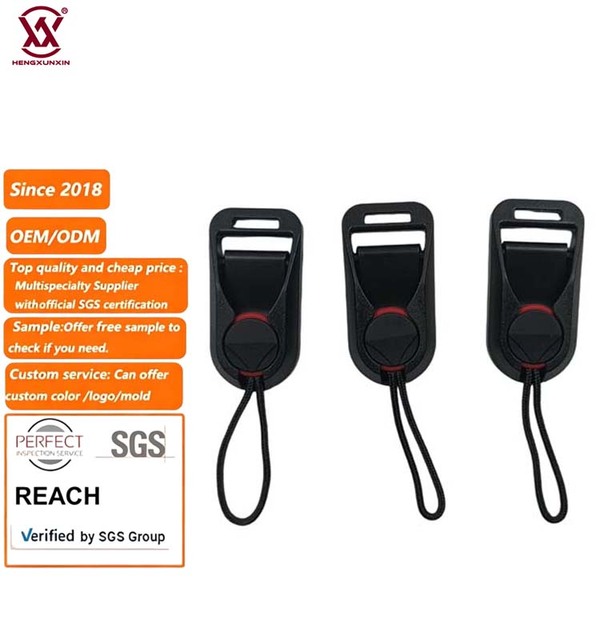Camera Strap Quick Release Buckle Black Anchor Connector with Red Ring for Bag Camera Shoulder Wrist Strap Accessories Durable