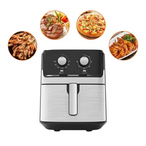 2023 Everich Air Fryer 5.5L/6.5L 1700W No Oil Frying Machine French Fries Tool Electric Fryer French Fries Machine
