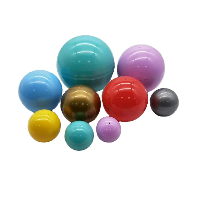 プラスチック製おもちゃカプセルマルチカラーバルク50mm 60mm 70mmラウンドボール自動販売