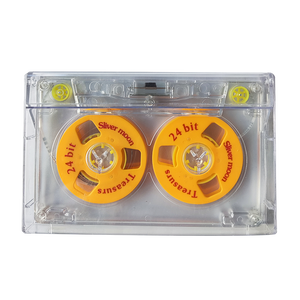 Casete de Audio Personalizado con Logotipo y Longitud de Grabación a Medida, Dos Bobinas, C0 30 45 60 90 <span class=keywords><strong>120</strong></span> Minutos, Casete de Audio en Blanco de Color - Product Image 1