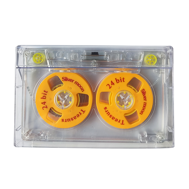 Old Fashion Custom logo and Recording Length Two Reels Cassette C0 30 45 60 90 120 Minutes Colored Audio Blank Cassette Tape