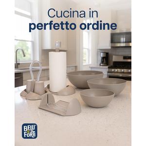 Bol à salade Belli E Forti BF02926, design minimaliste, 290x290x120mm, vert, en PP, pour usage en cuisine - Product Image 2