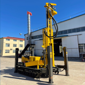 YK 200 Meters Water Well Drilling <strong>Rigs</strong> for High Speed and for Had Rock Drilling with Mud Pump - Product Image 3