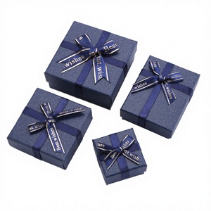 Luxury Jewelry <b>Box</b> <b>Gift</b> <b>Box</b> <b>for</b> <b>Rings</b> Wedding Engagement Square Embossed Packaging Jewelry Boxes Jewelry <b>Box</b> Packaging - Product Image 2