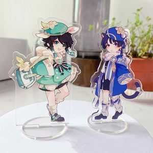 สแตนดี้อะคริลิคพิมพ์ลายตามสั่ง น่ารัก ลายการ์ตูน ทรายไหลได้ พร้อมฐานอะคริลิค สำหรับใส่การ์ด Kpop หรือพวงกุญแจอะคริลิคลายอนิเมะ - Product Image 4