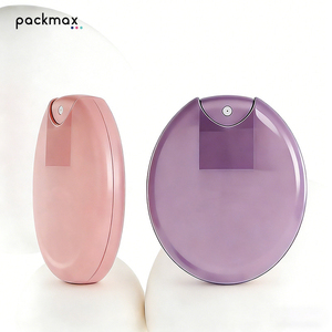 Travel Refillable 20ml 30ml Oval Card-Type <b>Pump</b> Fine Mist Spray Bottle Elliptical <b>Small</b> PP Material Hydrating Mist Perfume - Product Image 6