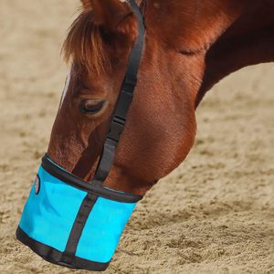 Échantillon gratuit de sacs d'aliments pour chevaux pour seau d'aliments pour chevaux avec sangle réglable et fond imperméable pour l'alimentation des chevaux - Product Image 3