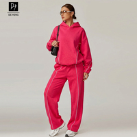 Nouveaux ensembles de vêtements de sport personnalisés pour femmes, pantalon de yoga à jambes larges, sweat-shirt léopard, gym, fitness, sport, yoga