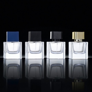 Confezione di profumo di lusso 30ml 50ml 100ml bottiglie di profumo quadrate vuote produttore - Product Image 4