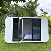 Maison Pod préfabriquée de luxe pour l'utilisation de chambres villas de luxe