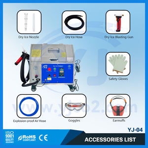 Pembersih semburan es kering untuk peralatan manufaktur medis, cetakan presisi, instrumen bedah dan permukaan steril - Product Image 6