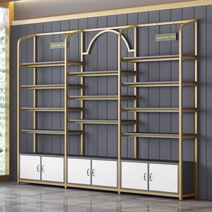 Estante de Exhibición Multiusos para Tienda de Maternidad y Bebés, Mueble de Almacenamiento con Paneles de Madera para Salón de Belleza, Estante de Exhibición de Cosméticos - Product Image 3