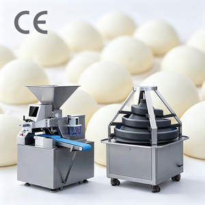Machine à bouler la pâte pour boulangerie commerciale, laminoir et coupe-pâte, machine à rouler la pâte à <span class=keywords><strong>pizza</strong></span>, diviseuse et arrondisseuse de pâte automatique - Product Image 6