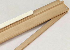 Supports de Mahjong Américains en Bois Massif de Luxe Moderne, Design Portable 2-en-1 avec Poussoirs et Règles de Tri, Durables et Écologiques - Product Image 5