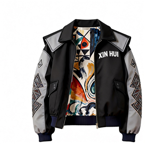 Chaqueta Varsity de Lujo Personalizada para Hombre, Chaqueta Letterman con Logotipo Bordado, Chaqueta Bomber con Parches, Ropa Urbana de Alta Calidad - Product Image 2