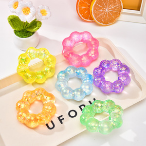 Wholesale Kawaii Maltose Squishy Toys Wearable <b>Bracelet</b> Stress <b>Balls</b> Fidget Toys Soft Donut Stress Relief Sensory Toy for Kids - Product Image 2