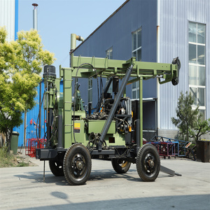 500m Depth Trailer Mounted Rotary Water Well Drilling <strong>Rig</strong> for Sale - Product Image 5