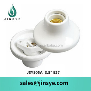 CE Decorative Lamp Socket Black/white <strong>Batten</strong> Ceramic Edison Lamp <strong>Holder</strong> - Product Image 6