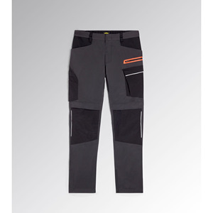 Pantalon de sécurité Diadora Hybrid Poly Performance Noir Black Ghost S Twill Polyester Coton Élasthanne Réfléchissant - Product Image 1