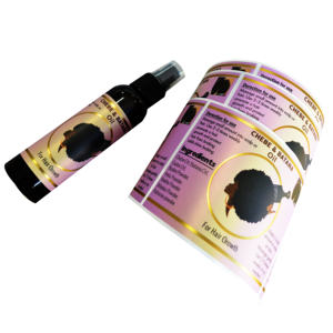 Impression personnalisée de rouleaux d'étiquettes autocollantes imperméables et résistantes à l'huile pour les soins de la <span class=keywords><strong>peau</strong></span>, les parfums, les rouges à lèvres et les cosmétiques - Product Image 1