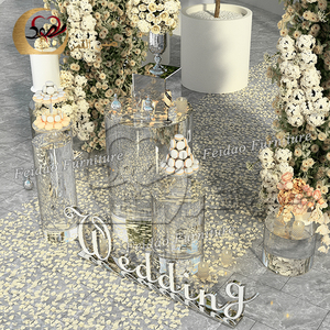 Venta al por Mayor de Muebles Acrílicos Elegantes y Románticos Sidixuan TD001 para Bodas/Eventos, Decoración para Fiestas, Uso en Hoteles/Banquetes, Guangdong, China - Product Image 5