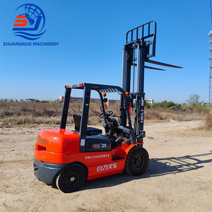 Montacargas Diésel Heli 25 Usado con Capacidad de Carga de 2.5 Toneladas y Mástil de Dos Etapas - Alta Calidad y Eficiencia - Product Image 4