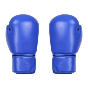 Kick Box handschuhe Gewinn material PU Leder Schwarz Rot Blau Verpackung Gewicht Material Herkunft Poly