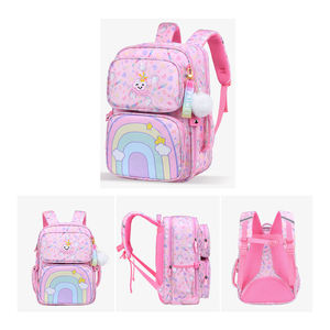 2023 Oxford Ba lô giản dị cho cô gái cầu vồng mô hình phim hoạt hình schoolbag cho sinh viên và trẻ em - Product Image 2