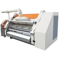 Corrugadora cartón corrugado cartón máquina de una cara/máquina de papel línea de producción de cartón