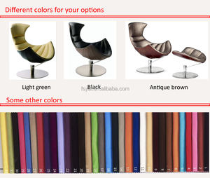 Fauteuil inclinable en cuir pivotant à dossier haut Accent Lund & Paarmann Fjords Lobster - Product Image 4