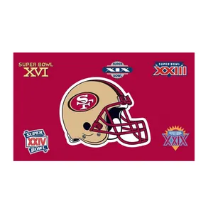 Custom Hot Sell Sport San Francisco 49ers 3' x 5' Banner Flag