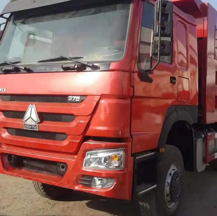 Kullanılan SINOTRUK HOWO 6*4 30ton kamyon ikinci el DAMPERLİ KAMYON sol el sürücü damperli kamyon