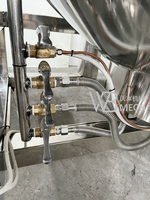 Marmite de cuisson industrielle inclinable en acier inoxydable à chauffage au gaz avec agitateur pour confitures, sauces chili et gelées - Offre Spéciale